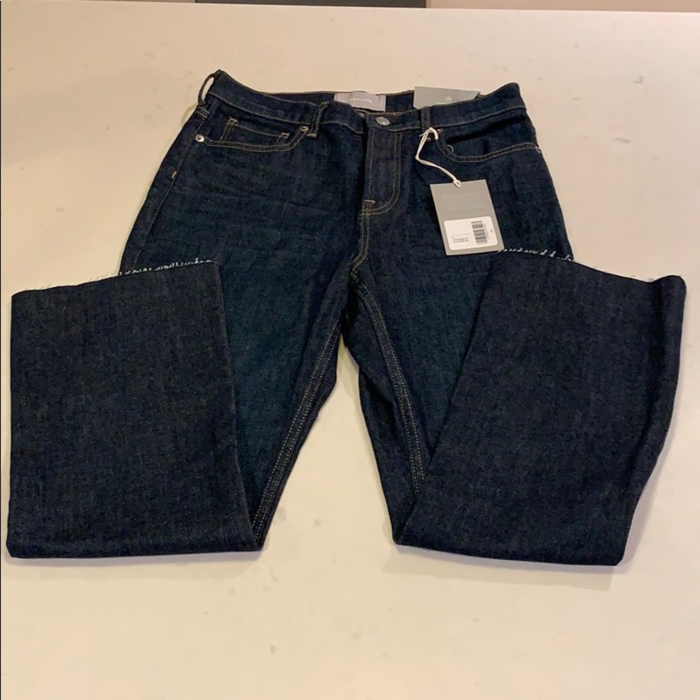 Everlane high rise kick crop jeans size 29
